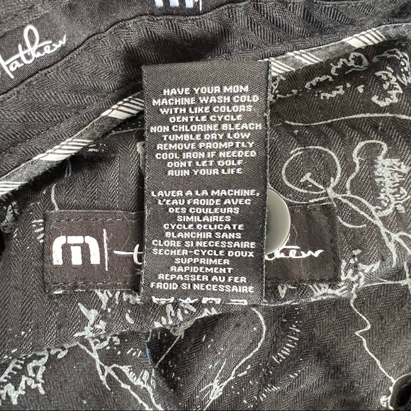 Travis Mathew Black Chino Golf Pants - Picture 6 of 11